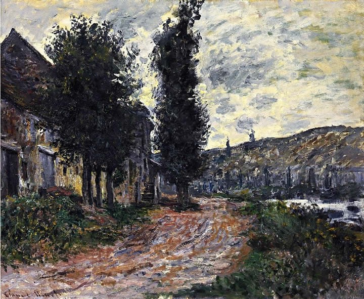 Claude Monet Tow Path at Lavacourt